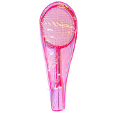 BADMINTON RACKETS WITH CARRY BAG 2 PK PURPLE